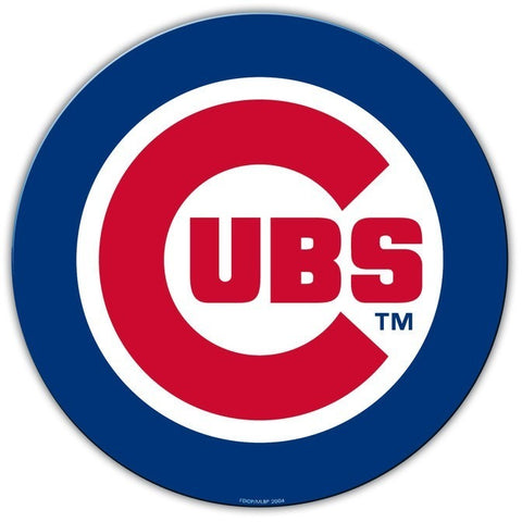 MLB Chicago Cubs Logo on 12 inch Auto Magnet