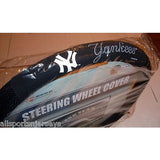 MLB New York Yankees Poly-Suede on Mesh Steering Wheel Cover by Fremont Die