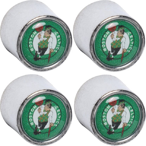 NBA Boston Celtics Chrome Tire Valve Stem Caps by WinCraft