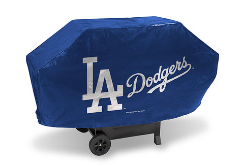 MLB Los Angeles Dodgers 68 Inch Deluxe Vinyl Padded Grill Cover by Rico Industries