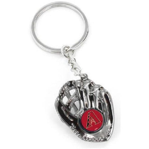 MLB Arizona Diamondbacks Chrome Glove With Logo in Palm Key by AMINCO