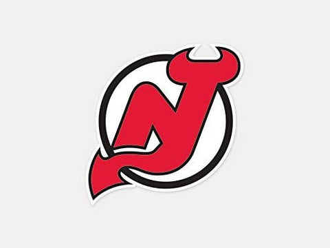 NHL New Jersey Devils Logo 4"x4" Perfect Cut Decal Single WinCraft