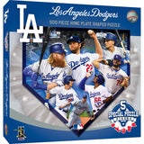 MLB Home Plate Shaped 500 pc Puzzle by Masterpieces Puzzles