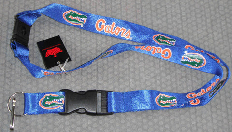 NCAA Florida Gators Blue Lanyard Detachable Buckle 23" L 3/4" W by Aminco