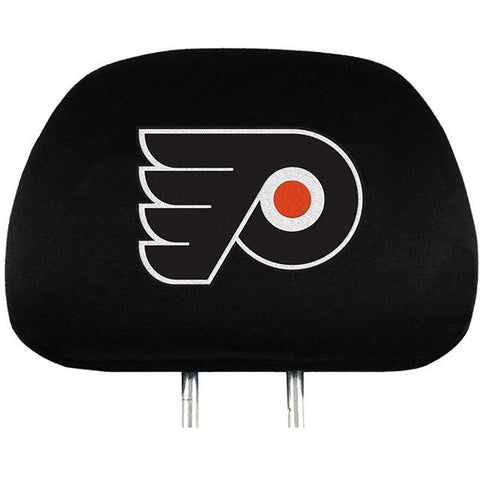 NHL Philadelphia Flyers Headrest Cover Embroidered Logo Set of 2 by Team ProMark