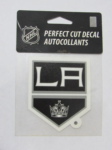 NHL Los Angeles Kings Logo 4"x4" Perfect Cut Decal Single WinCraft