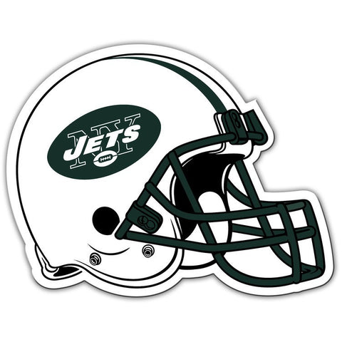 NFL 12 INCH AUTO MAGNET NEW YORK JETS HELMET