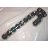 12 NFL Jacksonville Jaguars Christmas Ornaments 2″ Plastic Ball Black/Green