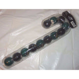 12 NFL Jacksonville Jaguars Christmas Ornaments 2″ Plastic Ball Black/Green