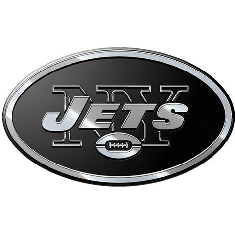 NFL New York Jets 3-D Chrome Heavy Metal Emblem By Team ProMark