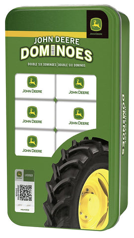 John Deere Dominoes Double 6 Game by Masterpieces Puzzles #41693
