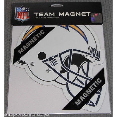 NFL San Diego Chargers 8 Inch Auto Magnet Die Cut Helmet by Fremont Die