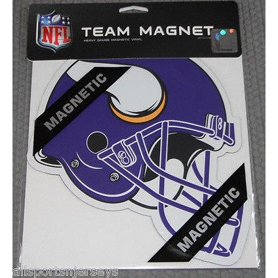 NFL Minnesota Vikings 8 Inch Auto Magnet Die Cut Helmet by Fremont Die