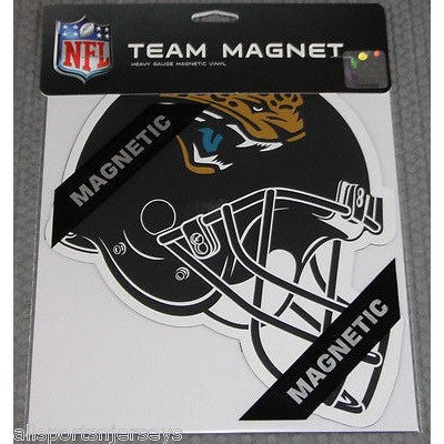 NFL Jacksonville Jaguars 8 Inch Auto Magnet Die Cut Helmet by Fremont Die