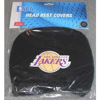 NBA Los Angeles Lakers Headrest Cover Embroidered Logo Set of 2 by Team ProMark