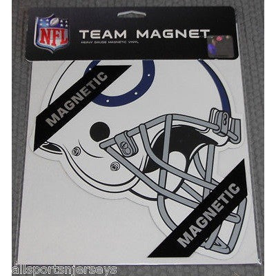 NFL Indianapolis Colts 8 Inch Auto Magnet Die Cut Helmet by Fremont Die