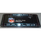 NFL Philadelphia Eagles Laser Cut Chrome License Plate Frame