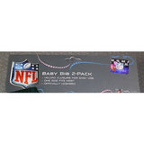 NFL Seattle Seahawks Embroidered Infant Baby Bibs Blue 2 pack by baby fanatic