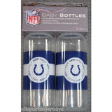 NFL Indianapolis Colts 9 fl oz Baby Bottle 2 Pack by baby fanatic