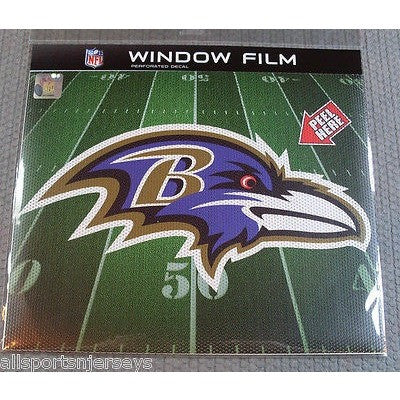 NFL Baltimore Ravens Die-Cut Window Film Approx. 12" by Fremont Die