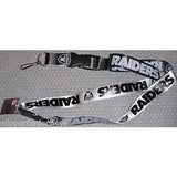 NFL Las Vegas Raiders Reversible Lanyard Keychain by AMINCO