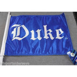 NCAA Duke Blue Devils Logo on Window Car Flag by Fremont Die