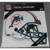 NFL 12 INCH AUTO MAGNET MIAMI DOLPHINS OLD LOGO HELMET