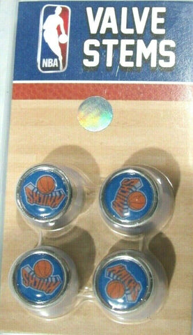 NBA New York Knicks Chrome Tire Valve Stem Caps by WinCraft