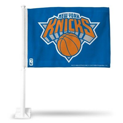 NBA New York Knicks Logo on Window Car Flag by Rico Industries