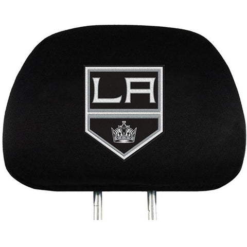 NHL Los Angeles Kings Headrest Cover Embroidered Logo Set of 2 by Team ProMark