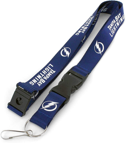 NHL Tampa Bay Lightning Detachable Buckle 23" Long 3/4" Wide by Aminco