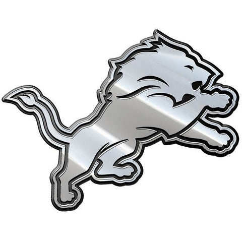 NFL Detroit Lions 3-D Chrome Heavy Metal Emblem By Team ProMark