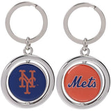 MLB Spinning Logo Key Ring Keychain Forever Collectibles Select Team to Left