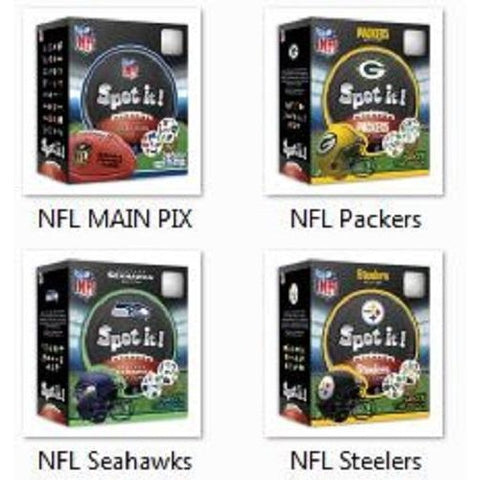 NFL Spot It! Card Matching Game by Masterpieces Puzzles Co.