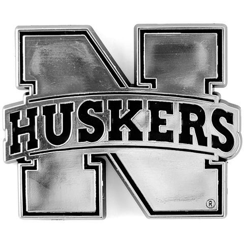 NCAA Nebraska Cornhuskers 3-D Auto Team Chrome Emblem Team ProMark