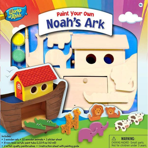MasterPieces Works of Ahhh... Noah's Ark Wood Paint Kit 21646