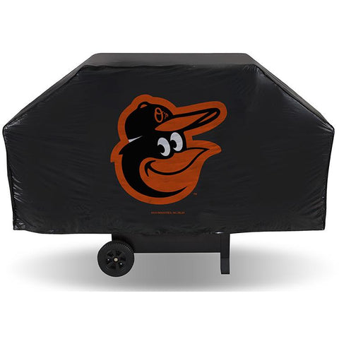 MLB Baltimore Orioles 68 Inch Vinyl Economy Gas / Charcoal Grill Cover