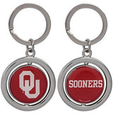 NCAA Spinning Logo Key Ring Keychain Forever Collectibles Select Team to Left