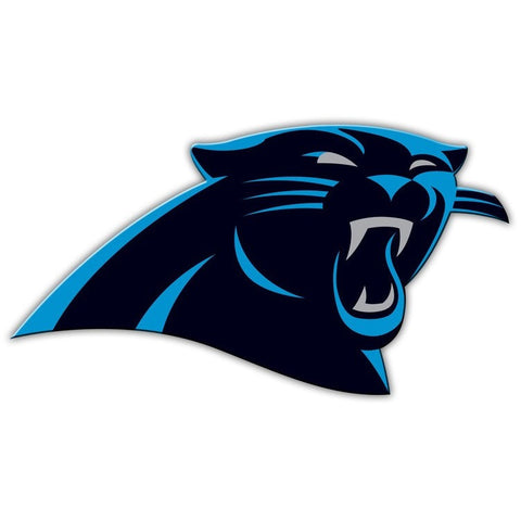 NFL Carolina Panthers 12 inch Auto Magnet Die-Cut Logo by Fremont Die