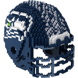 NFL Seattle Seahawks Helmet Shaped BRXLZ 3-D Puzzle 1630 Pieces