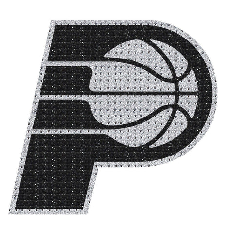 NBA Indiana Pacers Bling Emblem Adhesive Decal By Team ProMark