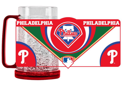 MLB Philadelphia Phillies 16oz Crystal Freezer Mug by Duck House