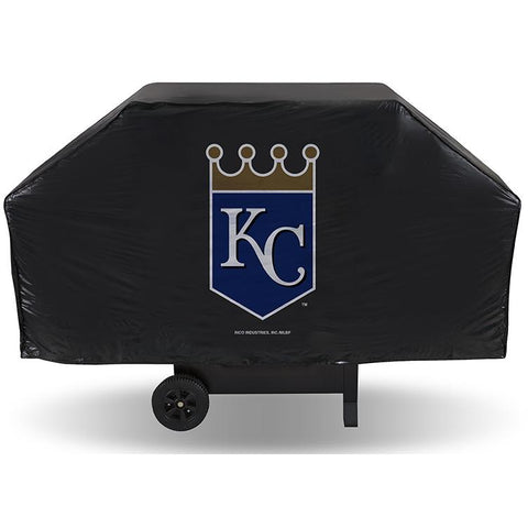 MLB Kansas City Royals 68 Inch Red Vinyl Economy Gas / Charcoal Grill Cover