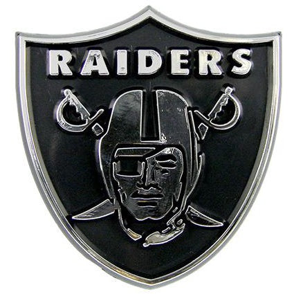 NFL Oakland Raiders 3-D Auto Team Chrome Emblem Team ProMark