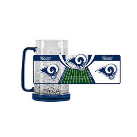 NFL Los Angeles Rams 16oz Crystal Freezer Mug by Duck House