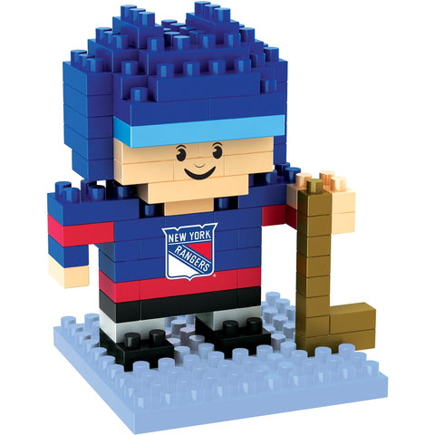 NHL New York Rangers Team Player BRXLZ 3-D Puzzle 87 Pieces