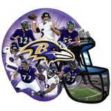 NFL Helmet Shaped 500 pc Jigsaw Puzzle by Masterpieces Puzzles Co