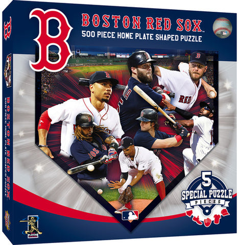 MLB Home Plate Shaped 500 pc Puzzle by Masterpieces Puzzles