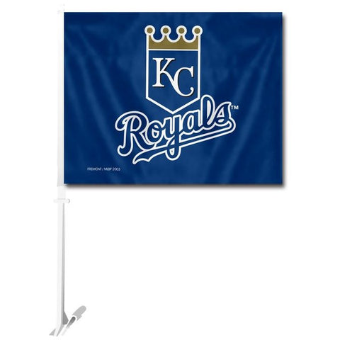 MLB Logo Kansas City Royals Window Car Flag RICO or Fremont Die