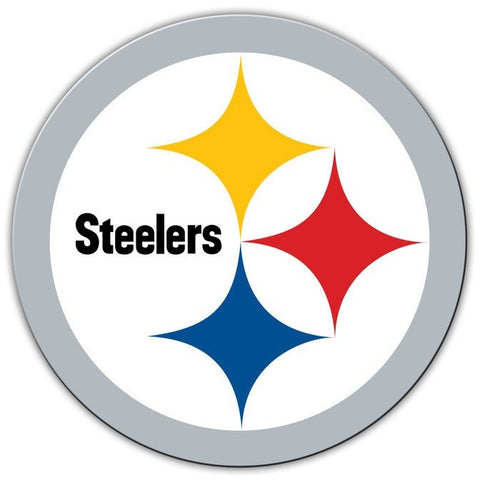 NFL 12 INCH AUTO MAGNET PITTSBURGH STEELERS CURRENT LOGO